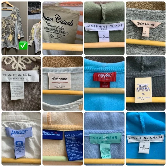 5LB reseller Lot of Y2K, 2000, Vintage and modern women tops! - Picture 7 of 7